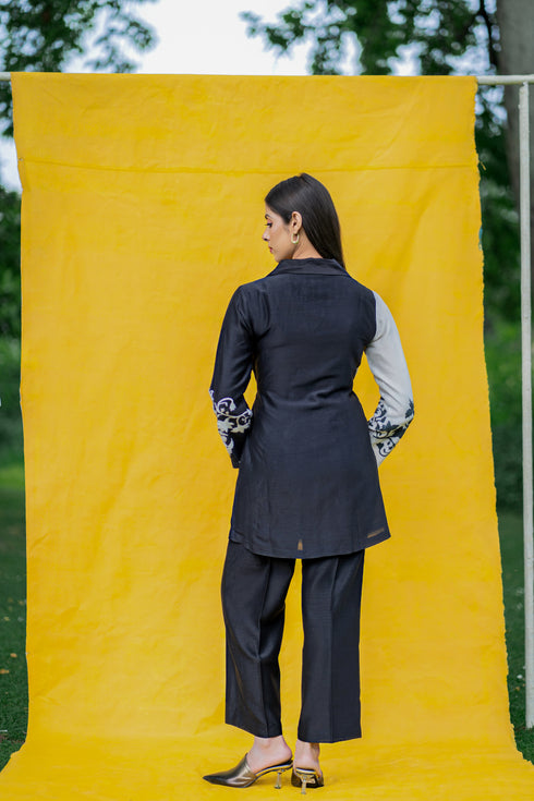 Talaash Hand-Embroidered Wrap Dress